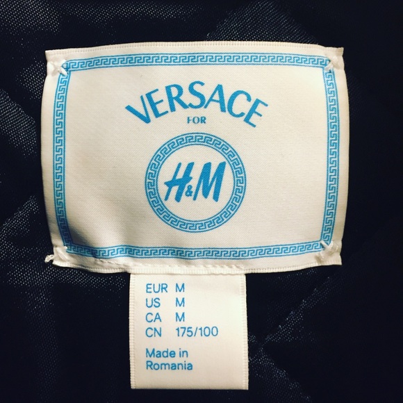 Versace x HM bomber jacket